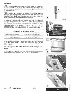1997 Johnson Evinrude "EU" 125C, 130, 200, 225, 250 90 LV Service Manual, P/N 507269, Page 317