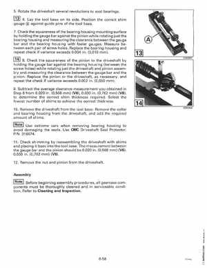 1997 Johnson Evinrude "EU" 125C, 130, 200, 225, 250 90 LV Service Manual, P/N 507269, Page 330