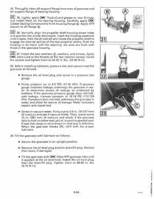 1997 Johnson Evinrude "EU" 125C, 130, 200, 225, 250 90 LV Service Manual, P/N 507269, Page 336