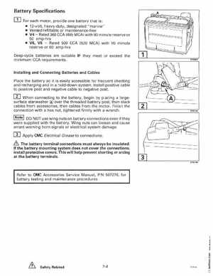 1997 Johnson Evinrude "EU" 125C, 130, 200, 225, 250 90 LV Service Manual, P/N 507269, Page 342