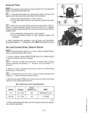 1997 Johnson Evinrude "EU" 125C, 130, 200, 225, 250 90 LV Service Manual, P/N 507269, Page 349