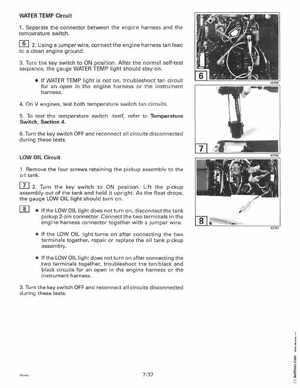 1997 Johnson Evinrude "EU" 125C, 130, 200, 225, 250 90 LV Service Manual, P/N 507269, Page 375
