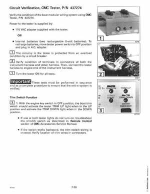 1997 Johnson Evinrude "EU" 125C, 130, 200, 225, 250 90 LV Service Manual, P/N 507269, Page 377