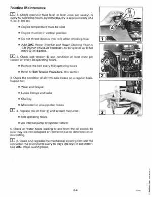 1997 Johnson Evinrude "EU" 125C, 130, 200, 225, 250 90 LV Service Manual, P/N 507269, Page 384