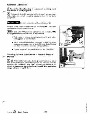 1997 Johnson/Evinrude EU 25, 35 HP 3-Cylinder outboards Service Manual, Page 17