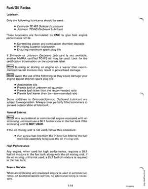 1997 Johnson/Evinrude EU 25, 35 HP 3-Cylinder outboards Service Manual, Page 20