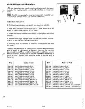 1997 Johnson/Evinrude EU 25, 35 HP 3-Cylinder outboards Service Manual, Page 51