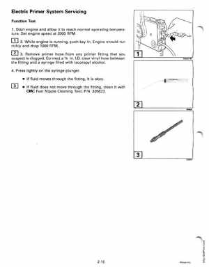 1997 Johnson/Evinrude EU 25, 35 HP 3-Cylinder outboards Service Manual, Page 61