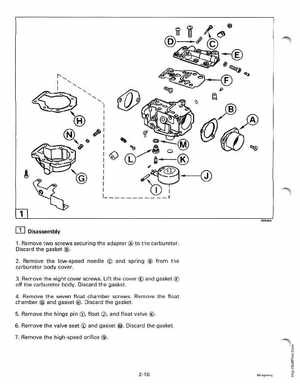 1997 Johnson/Evinrude EU 25, 35 HP 3-Cylinder outboards Service Manual, Page 67
