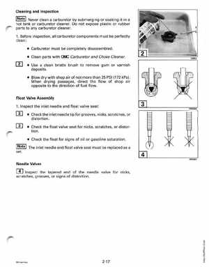 1997 Johnson/Evinrude EU 25, 35 HP 3-Cylinder outboards Service Manual, Page 68