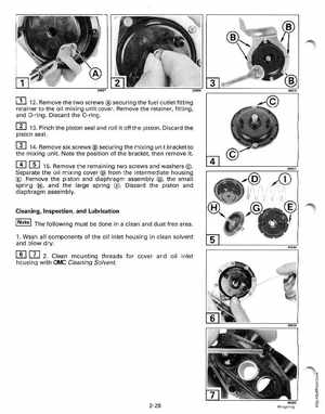 1997 Johnson/Evinrude EU 25, 35 HP 3-Cylinder outboards Service Manual, Page 79
