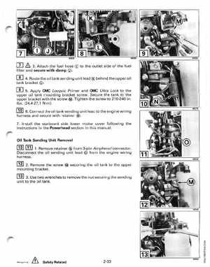 1997 Johnson/Evinrude EU 25, 35 HP 3-Cylinder outboards Service Manual, Page 84