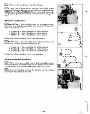 1997 Johnson/Evinrude EU 25, 35 HP 3-Cylinder outboards Service Manual, Page 85