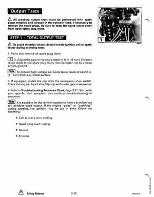 1997 Johnson/Evinrude EU 25, 35 HP 3-Cylinder outboards Service Manual, Page 111