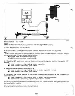 1997 Johnson/Evinrude EU 25, 35 HP 3-Cylinder outboards Service Manual, Page 115