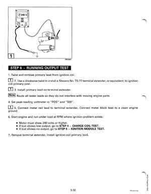 1997 Johnson/Evinrude EU 25, 35 HP 3-Cylinder outboards Service Manual, Page 119
