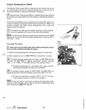 1997 Johnson/Evinrude EU 25, 35 HP 3-Cylinder outboards Service Manual, Page 124