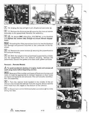 1997 Johnson/Evinrude EU 25, 35 HP 3-Cylinder outboards Service Manual, Page 129