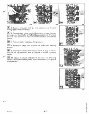 1997 Johnson/Evinrude EU 25, 35 HP 3-Cylinder outboards Service Manual, Page 132