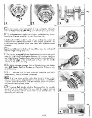 1997 Johnson/Evinrude EU 25, 35 HP 3-Cylinder outboards Service Manual, Page 139