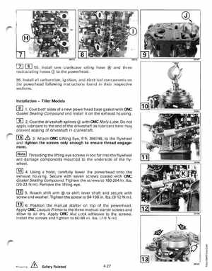 1997 Johnson/Evinrude EU 25, 35 HP 3-Cylinder outboards Service Manual, Page 146