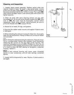 1997 Johnson/Evinrude EU 25, 35 HP 3-Cylinder outboards Service Manual, Page 170