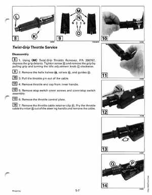 1997 Johnson/Evinrude EU 25, 35 HP 3-Cylinder outboards Service Manual, Page 173
