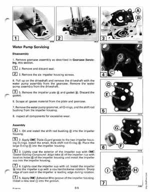 1997 Johnson/Evinrude EU 25, 35 HP 3-Cylinder outboards Service Manual, Page 192