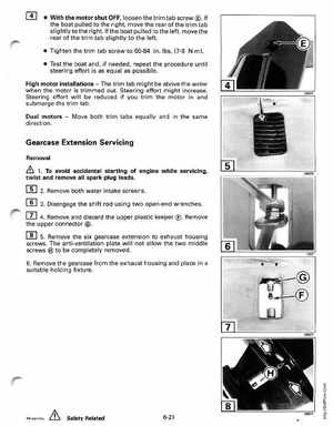 1997 Johnson/Evinrude EU 25, 35 HP 3-Cylinder outboards Service Manual, Page 208
