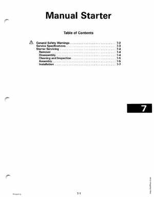 1997 Johnson/Evinrude EU 25, 35 HP 3-Cylinder outboards Service Manual, Page 211
