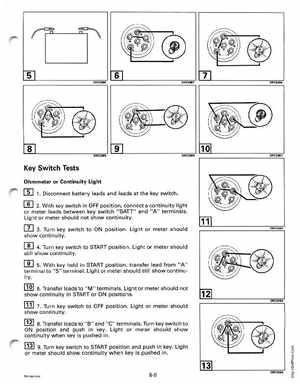 1997 Johnson/Evinrude EU 25, 35 HP 3-Cylinder outboards Service Manual, Page 226