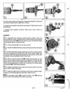 1997 Johnson/Evinrude EU 25, 35 HP 3-Cylinder outboards Service Manual, Page 233