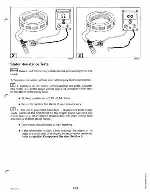 1997 Johnson/Evinrude EU 25, 35 HP 3-Cylinder outboards Service Manual, Page 240
