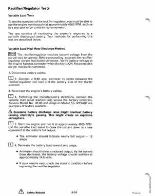 1997 Johnson/Evinrude EU 25, 35 HP 3-Cylinder outboards Service Manual, Page 241