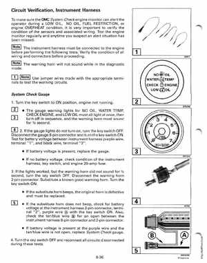 1997 Johnson/Evinrude EU 25, 35 HP 3-Cylinder outboards Service Manual, Page 253