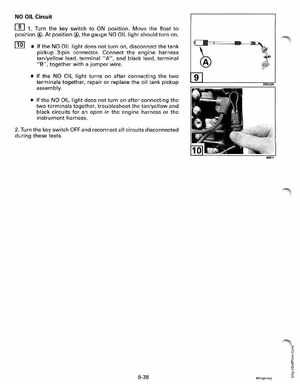 1997 Johnson/Evinrude EU 25, 35 HP 3-Cylinder outboards Service Manual, Page 255