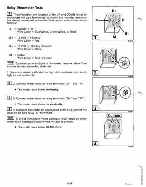 1997 Johnson/Evinrude EU 25, 35 HP 3-Cylinder outboards Service Manual, Page 275