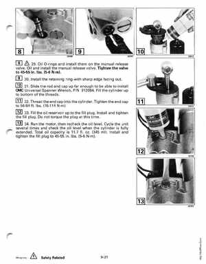 1997 Johnson/Evinrude EU 25, 35 HP 3-Cylinder outboards Service Manual, Page 290