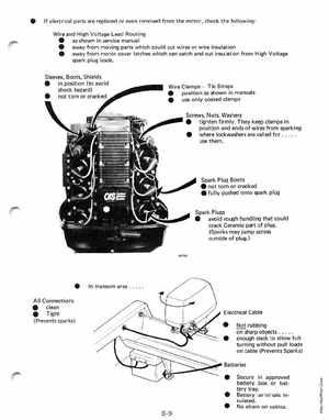 1997 Johnson/Evinrude EU 25, 35 HP 3-Cylinder outboards Service Manual, Page 301