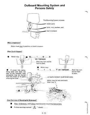 1997 Johnson/Evinrude EU 25, 35 HP 3-Cylinder outboards Service Manual, Page 302