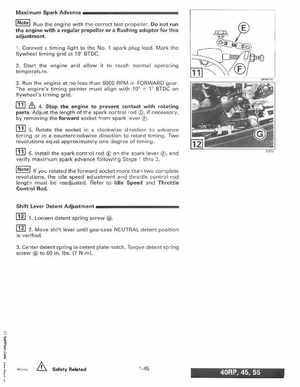 1997 Johnson Evinrude "EU" 40 thru 55 2-Cylinder Service Manual, P/N 507265, Page 51