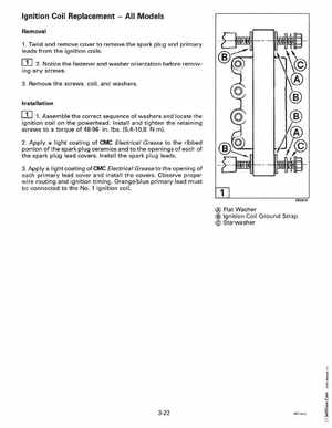 1997 Johnson Evinrude "EU" 40 thru 55 2-Cylinder Service Manual, P/N 507265, Page 122