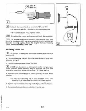 1997 Johnson Evinrude "EU" 40 thru 55 2-Cylinder Service Manual, P/N 507265, Page 125