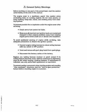 1997 Johnson Evinrude "EU" 40 thru 55 2-Cylinder Service Manual, P/N 507265, Page 137