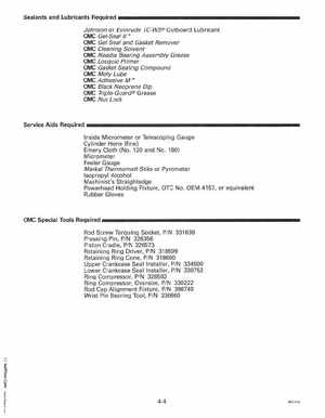 1997 Johnson Evinrude "EU" 40 thru 55 2-Cylinder Service Manual, P/N 507265, Page 139