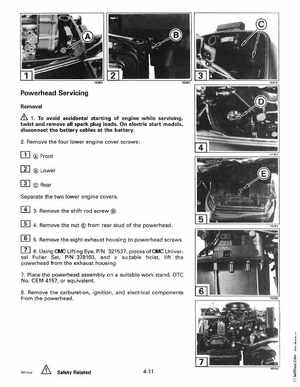 1997 Johnson Evinrude "EU" 40 thru 55 2-Cylinder Service Manual, P/N 507265, Page 146