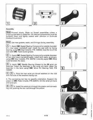 1997 Johnson Evinrude "EU" 40 thru 55 2-Cylinder Service Manual, P/N 507265, Page 154