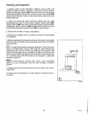 1997 Johnson Evinrude "EU" 40 thru 55 2-Cylinder Service Manual, P/N 507265, Page 176