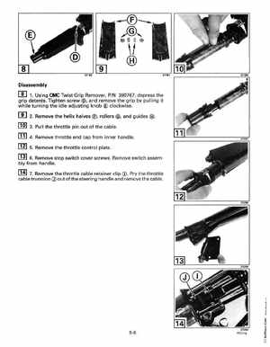 1997 Johnson Evinrude "EU" 40 thru 55 2-Cylinder Service Manual, P/N 507265, Page 178