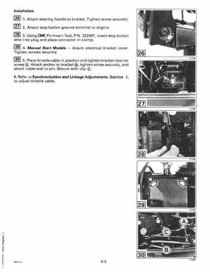 1997 Johnson Evinrude "EU" 40 thru 55 2-Cylinder Service Manual, P/N 507265, Page 181